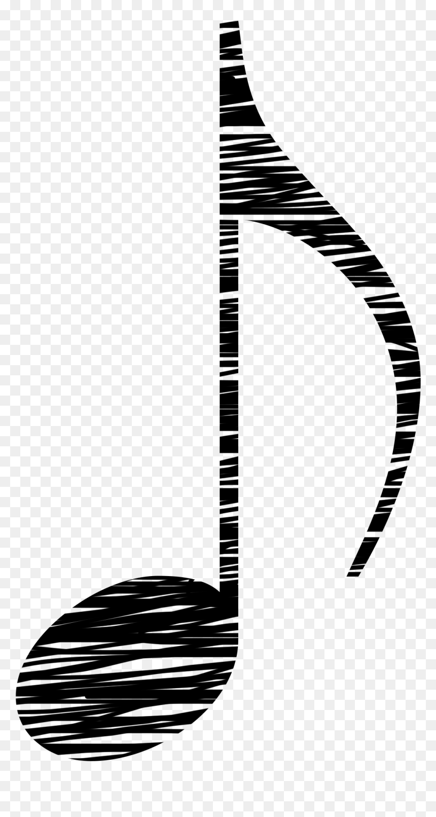 Vintage Music Notes Clipart, HD Png Download - music notes png