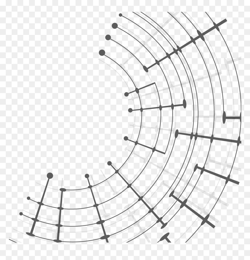 Technology Background Vector Free, HD Png Download - grid png