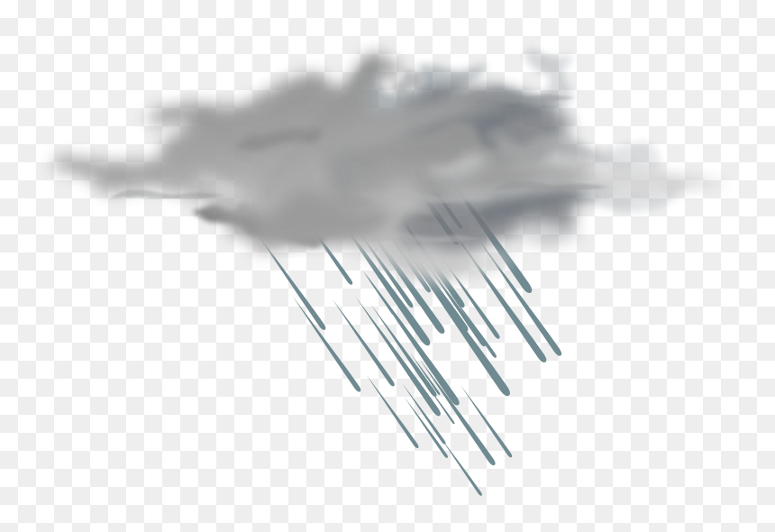 Rain Cloud Clipart, HD Png Download - rain png