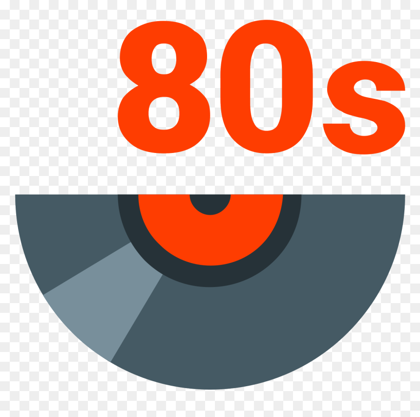 Anni 80 Png, Transparent Png - music png