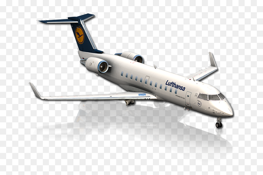 Bombardier Crj100/200, HD Png Download - plane png