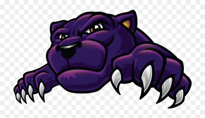 Oregon School For The Deaf Mascot, HD Png Download - panthers logo png