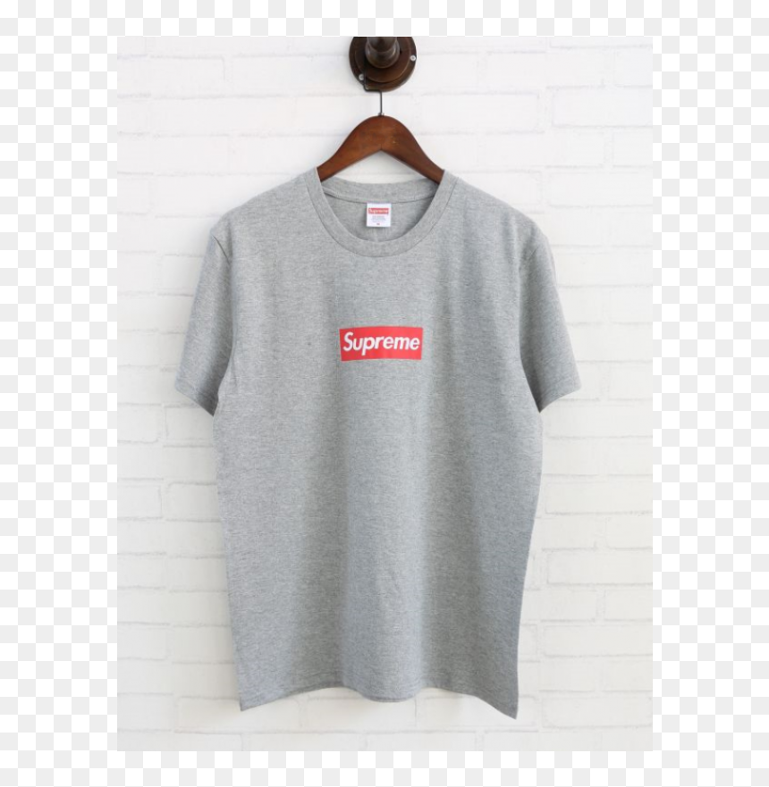 Sweater, HD Png Download - supreme box logo png