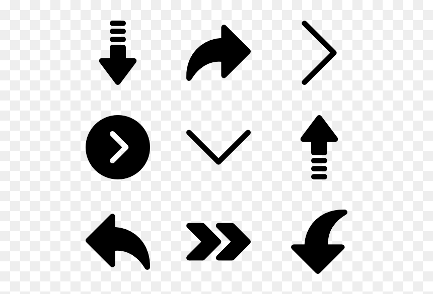 Seta De Giz Png, Transparent Png - white up arrow png