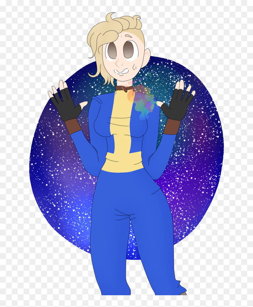 Vault Art - Cartoon, HD Png Download - vault girl png