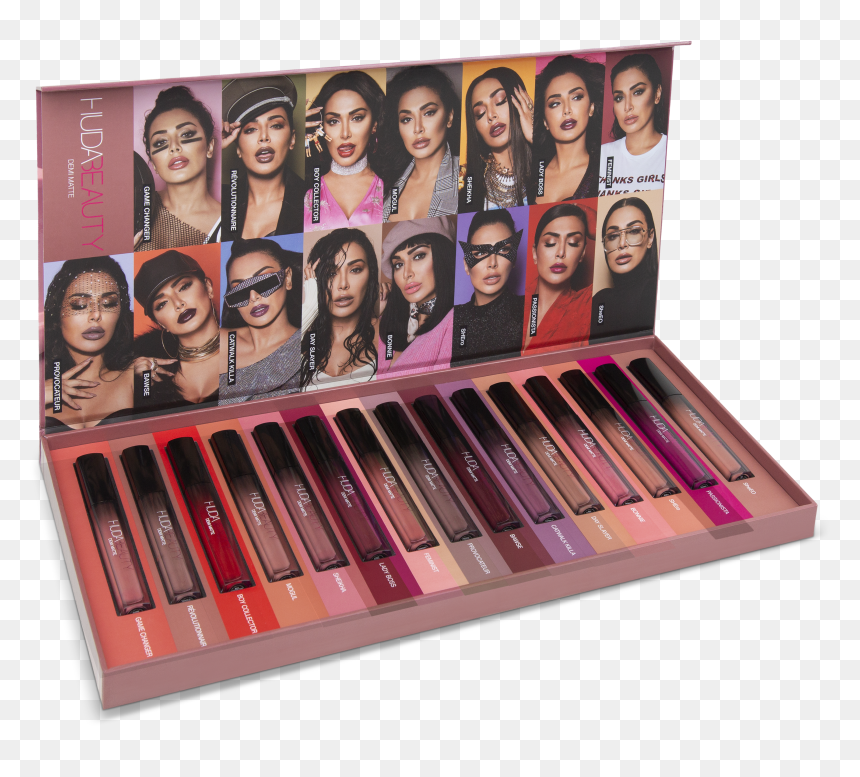 Demi Matte Vault, , Hi-res - Huda Beauty Demi Matte Lipstick, HD Png Download - vault girl png