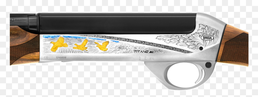 Nueva Escopeta Semiautomática Breda Modelo Titano Calibre - Trigger, HD Png Download - escopeta png