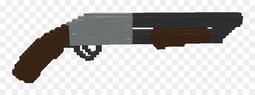 Escopeta Minecraft Png, Transparent Png - escopeta png