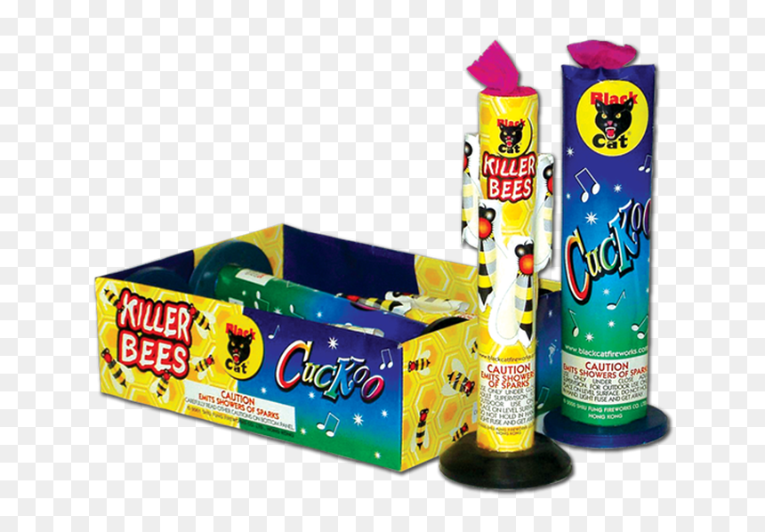 Black Cat Fireworks, HD Png Download - killer bee png