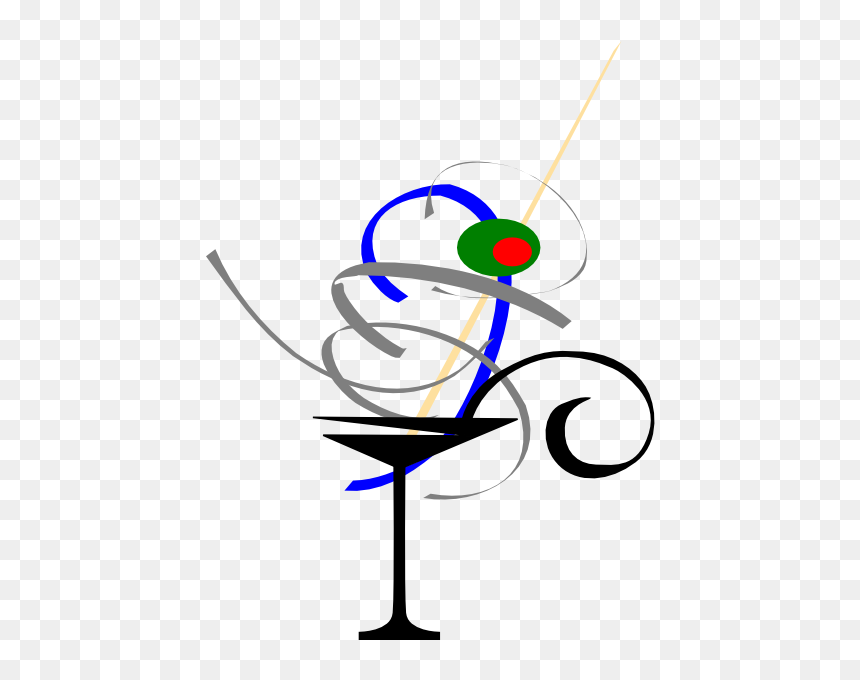Cocktail Glass, HD Png Download - martini clipart png