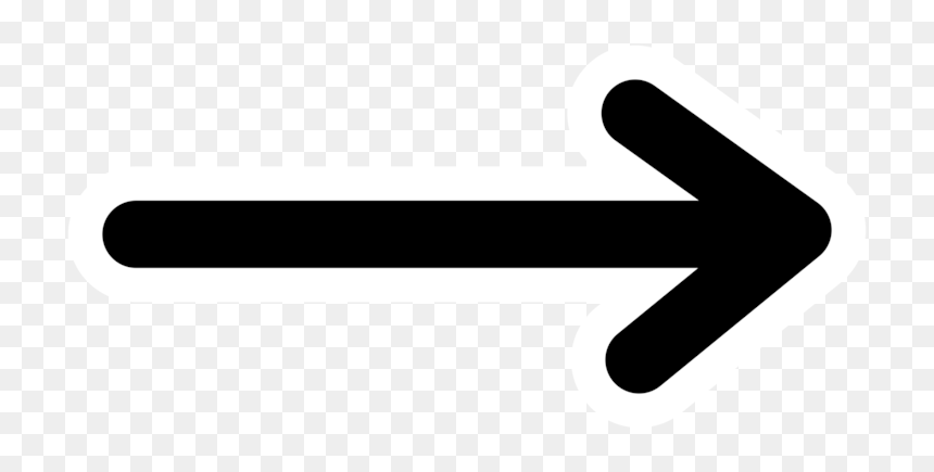 Logo,line,arrow - Clipart Line Arrow, HD Png Download - whitearrow png
