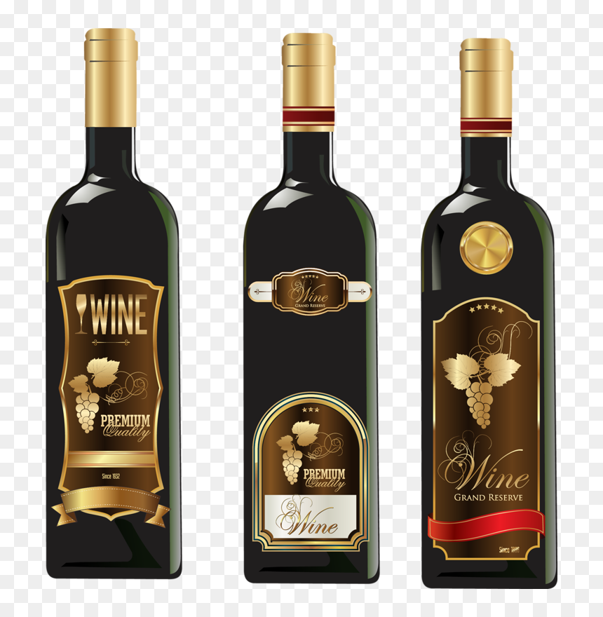 Bouteilles De Vin Png, Tube - Wine Bottle Image Download, Transparent Png - vin png