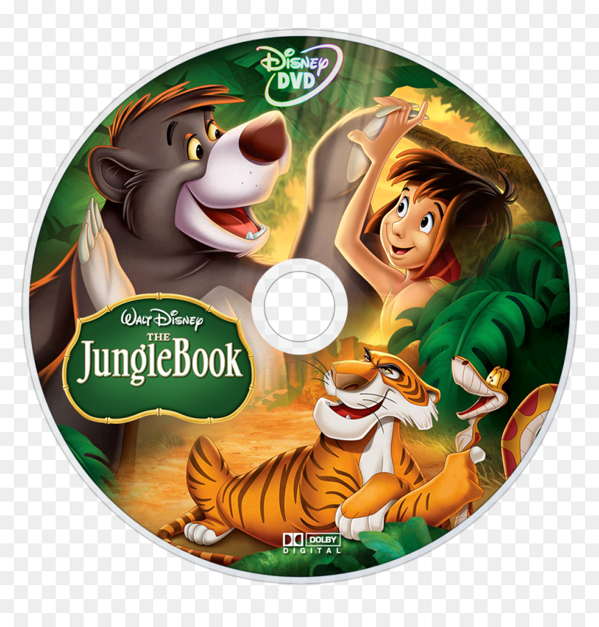 Image Id - - Jungle Book 1967 Film Cover, HD Png Download - the jungle book png