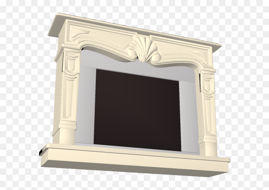 Fireplace 013d View"
 Class="mw 100 Mh 100 Pol Align - Fireplace, HD Png Download - fire place png