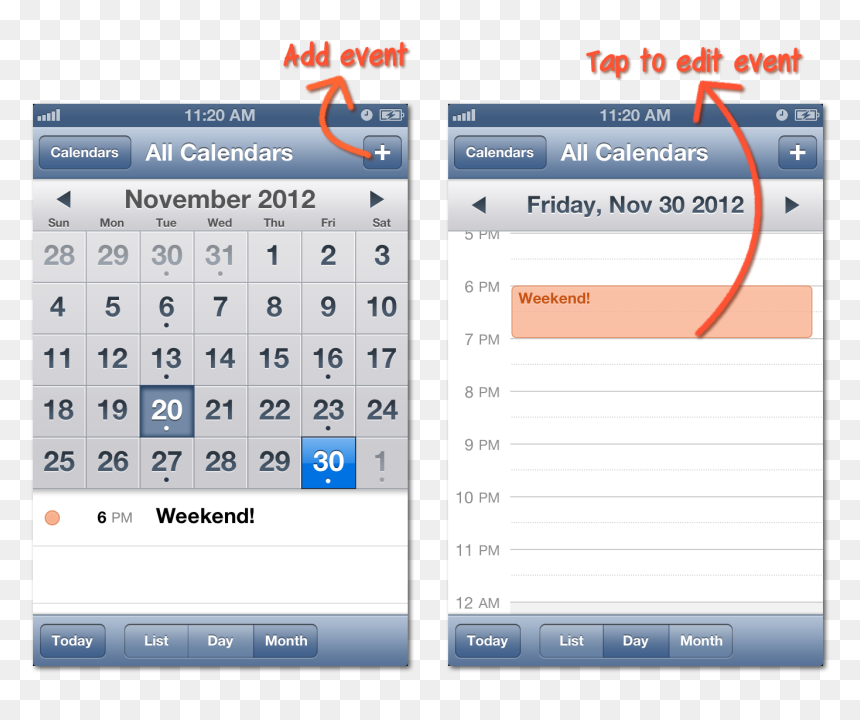 Iphone Calendar, HD Png Download - blank calendar icon png