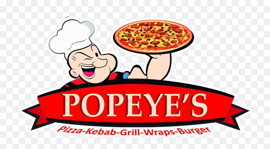 Logo Popeye Pizza, HD Png Download - popeyes png