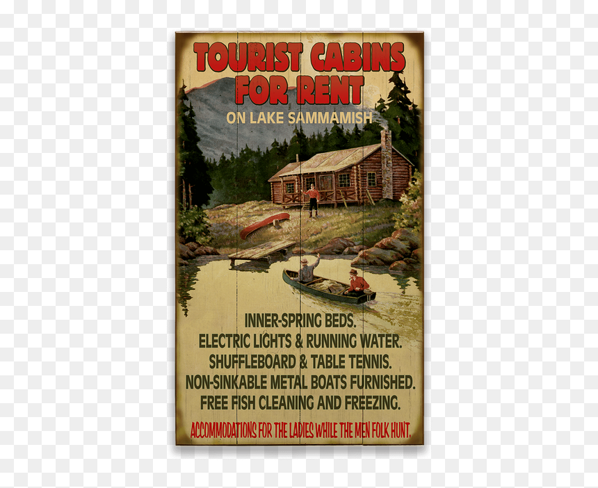 Cabins For Rent Sign, HD Png Download - location sign png