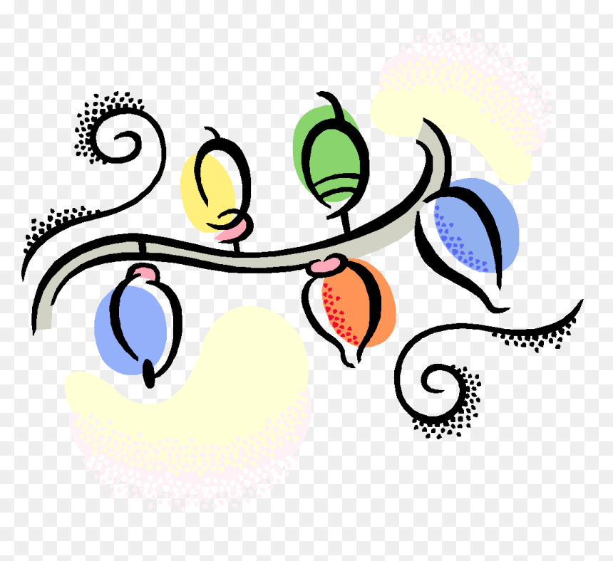 Christmas Lights In Ludlow - Christmas Lights Clipart, HD Png Download - christmas lights png gif