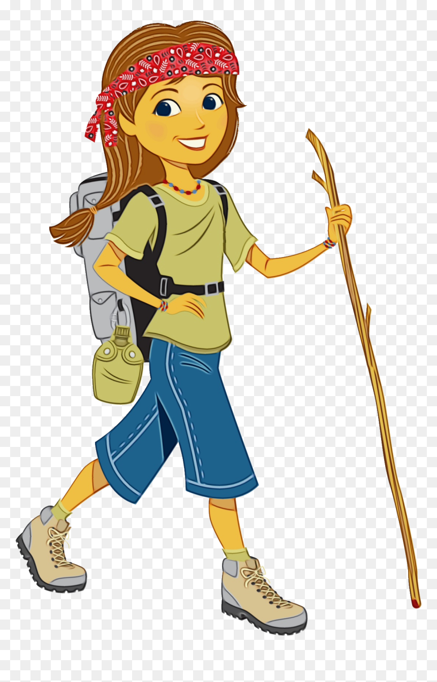 Clip Art Portable Network Graphics Climbing Vector - Mountain Climbers Clip Art Girl, HD Png Download - person climbing png