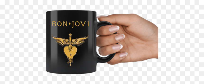 Ahegao Mug, HD Png Download - bon jovi png
