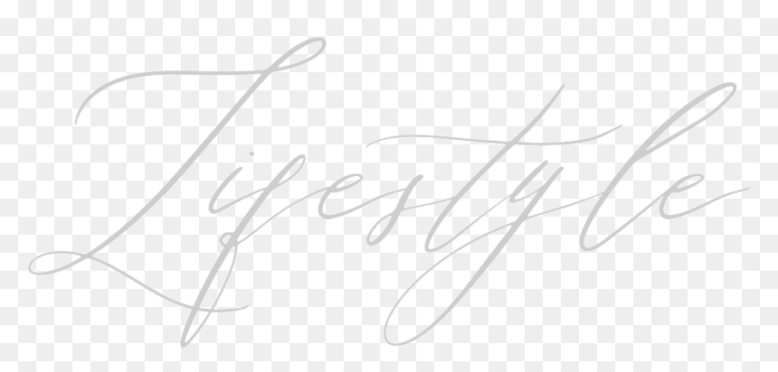 Lifestyle - Calligraphy, HD Png Download - lifestyle png