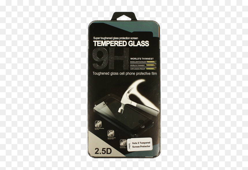 Samsung Galaxy Note5 Tempered Glass Screen Protector - Super Toughened Glass Protection Screen, HD Png Download - tempered glass png