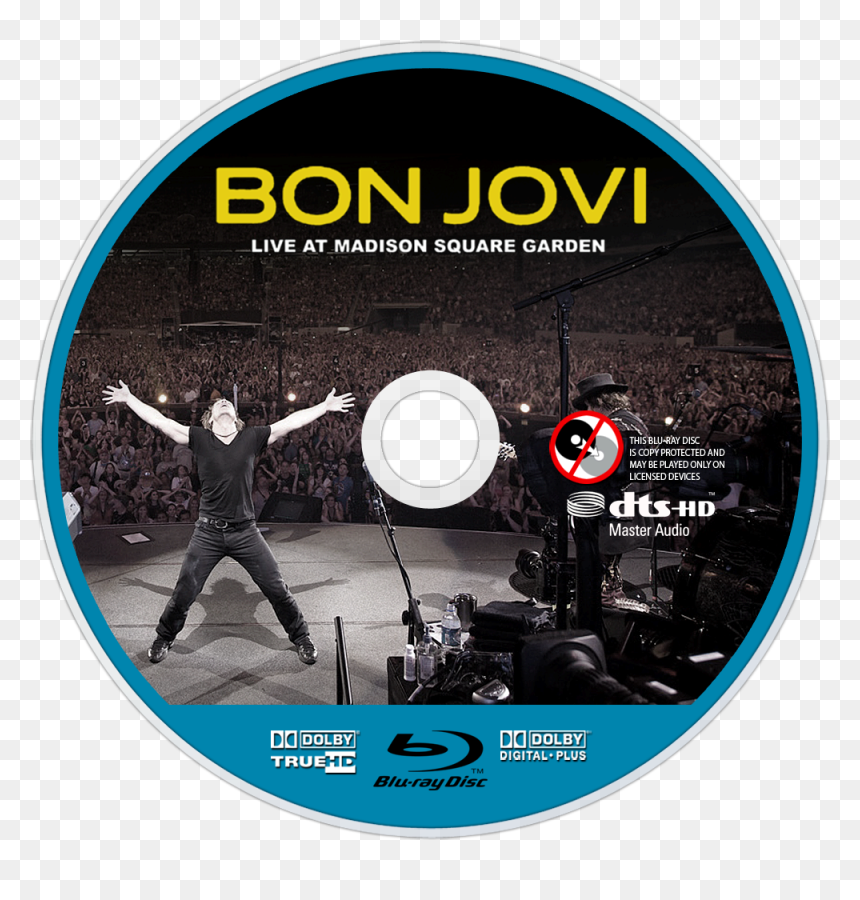 Bon Jovi Live At Madison Square Garden Blu Ray, HD Png Download - bon jovi png