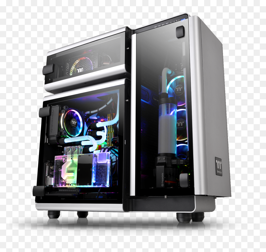 Thermaltake Level 20 Case, HD Png Download - tempered glass png