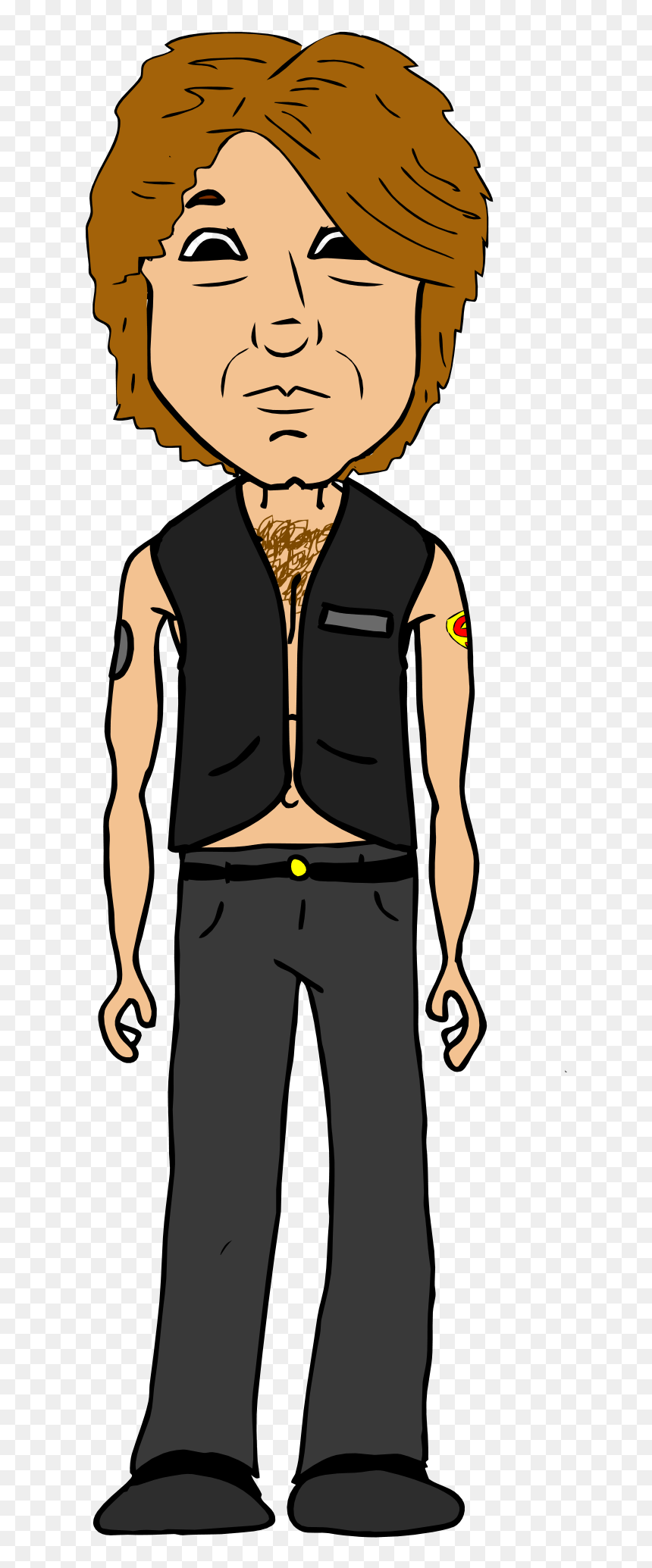 Jon Bon Jovi Gets "snaked - Cartoon, HD Png Download - bon jovi png