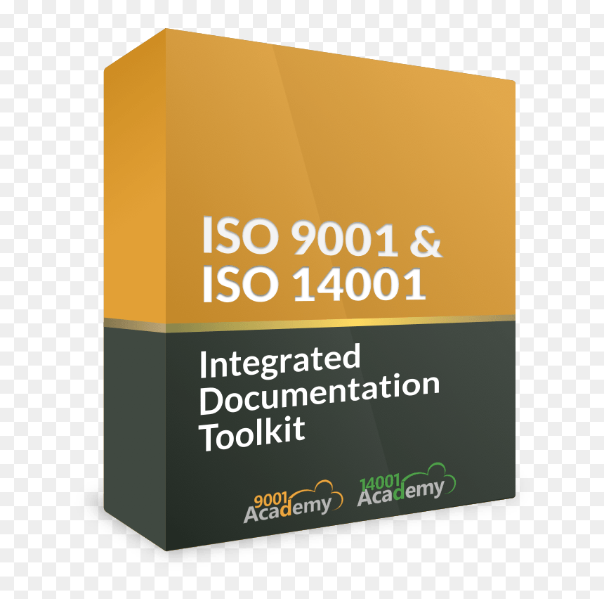 9001 14001 Integrated Toolkit Box En2 - Box, HD Png Download - iso 9001 png