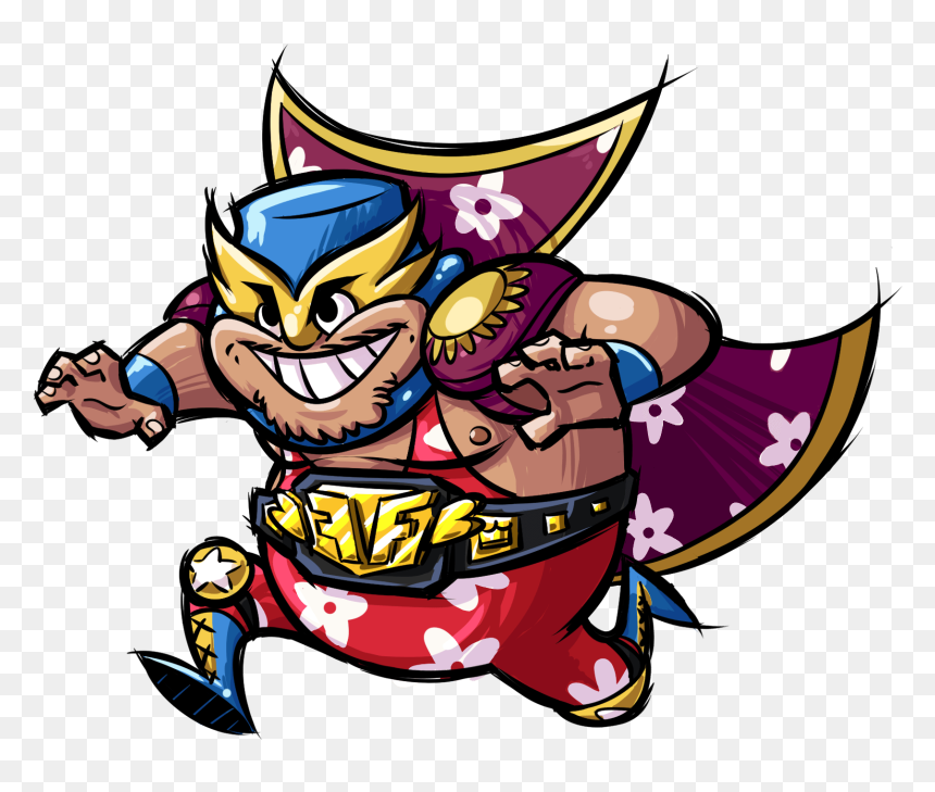 Cartoon, HD Png Download - luchador png