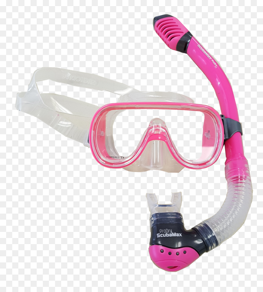 Kid"s Mask & Dry Snorkel, HD Png Download - snorkel mask png