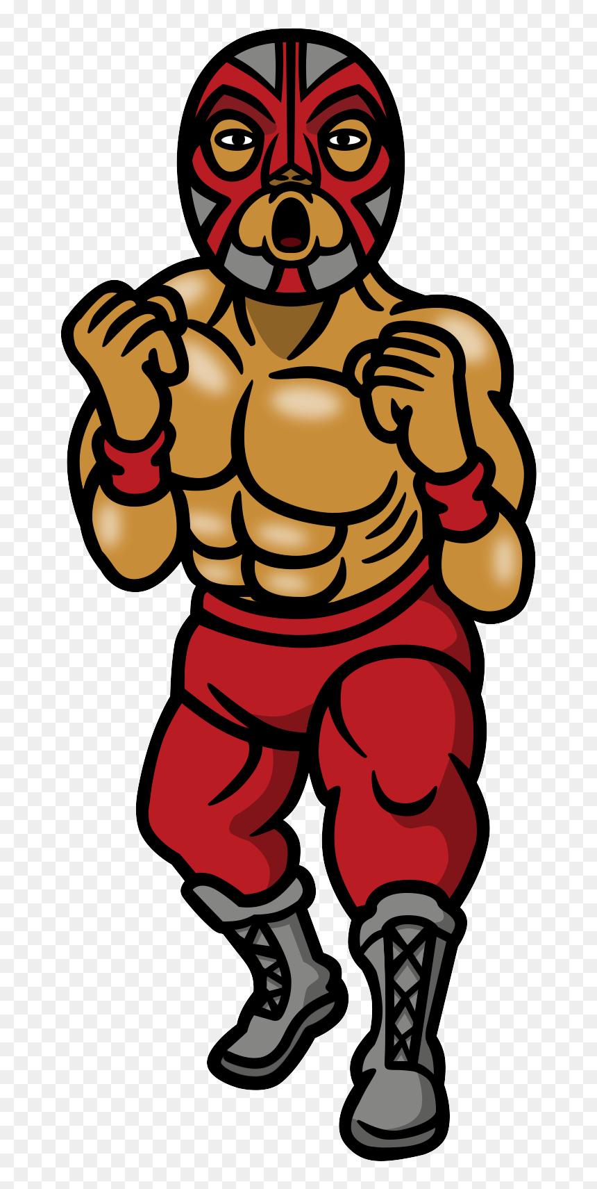 Rhythm Heaven Wiki - Ringside Rhythm Heaven Megamix, HD Png Download - luchador png