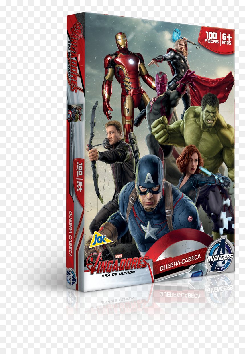 Quebra Cabeca Avengers, HD Png Download - os vingadores png