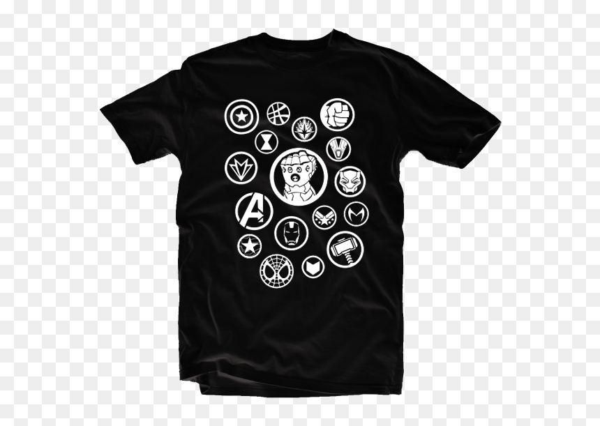 Camiseta Vingadores - Símbolos An9727 - Avengers, HD Png Download - os vingadores png