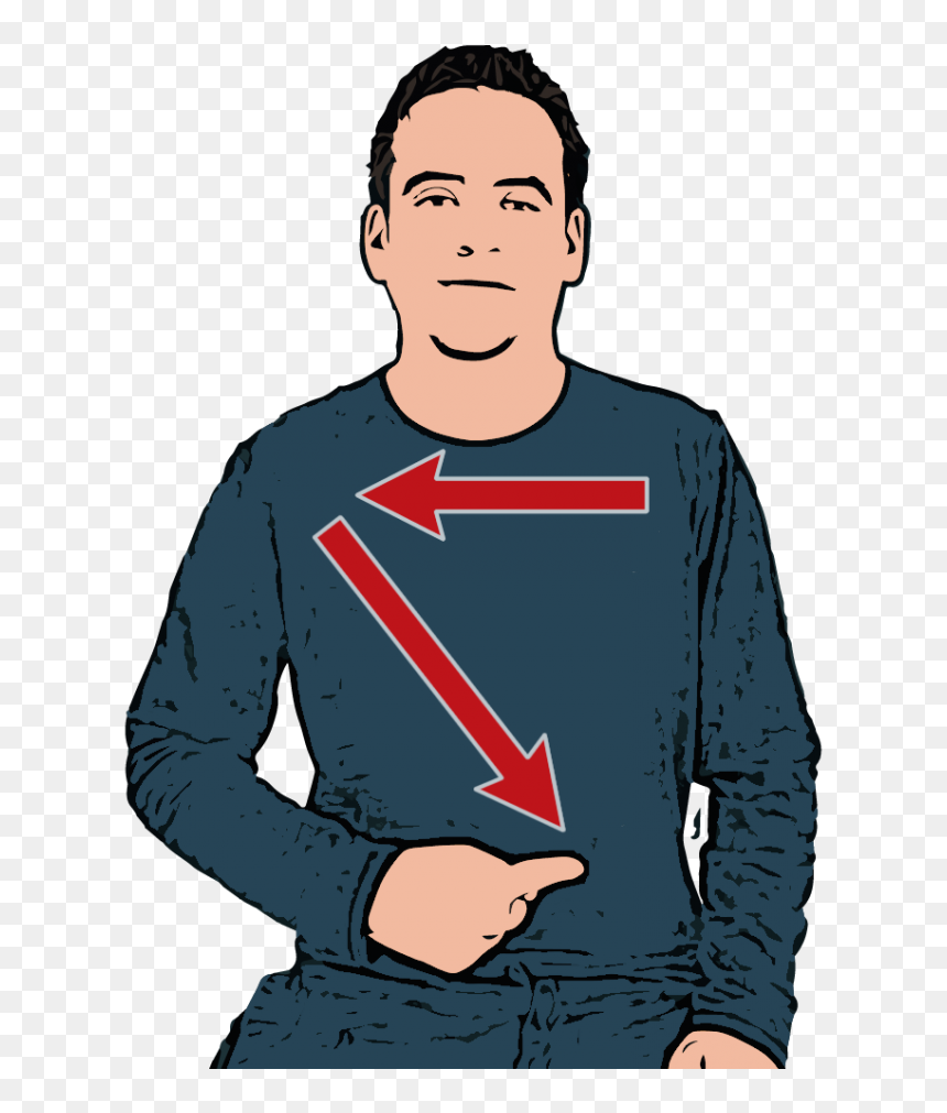 British Sign Language - American Sign Language For China, HD Png Download - asian person png
