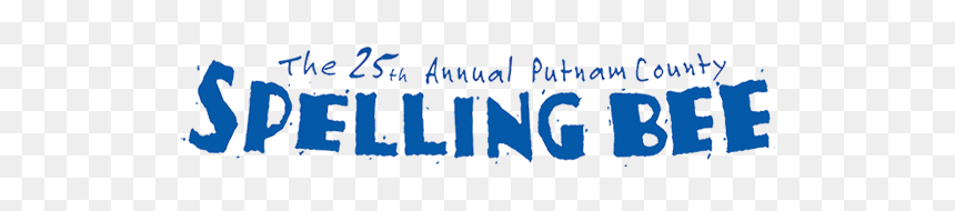 Mti The 25th Annual Putnam County Spelling Bee Logo - Calligraphy, HD Png Download - spelling bee png