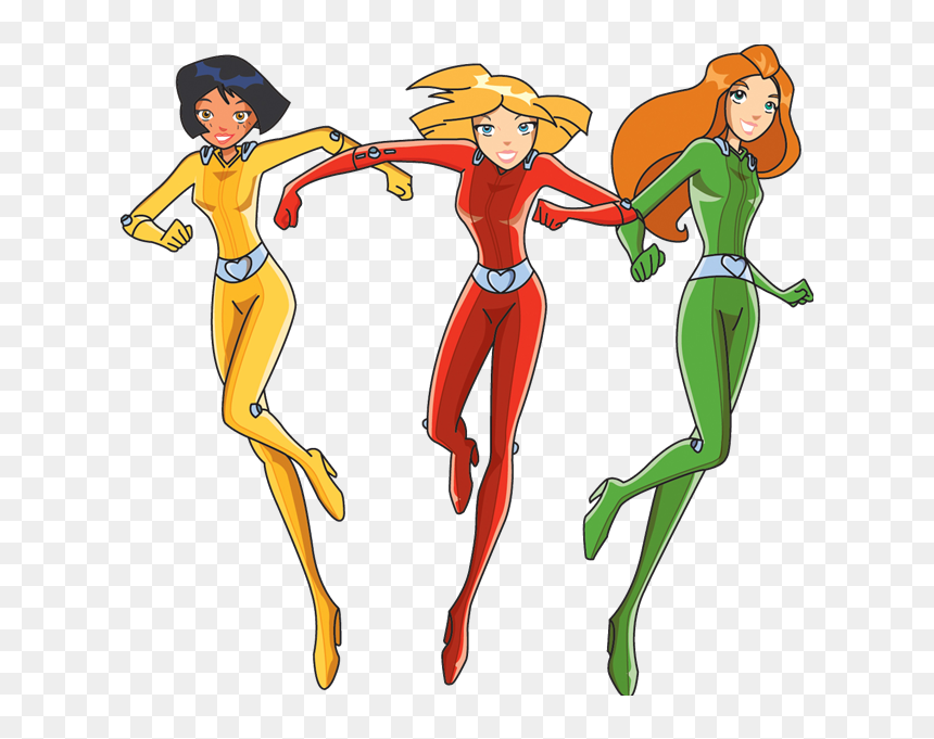 Download Totally Spies Fan Art - Totally Spies White Background, HD Png Download - totally spies png