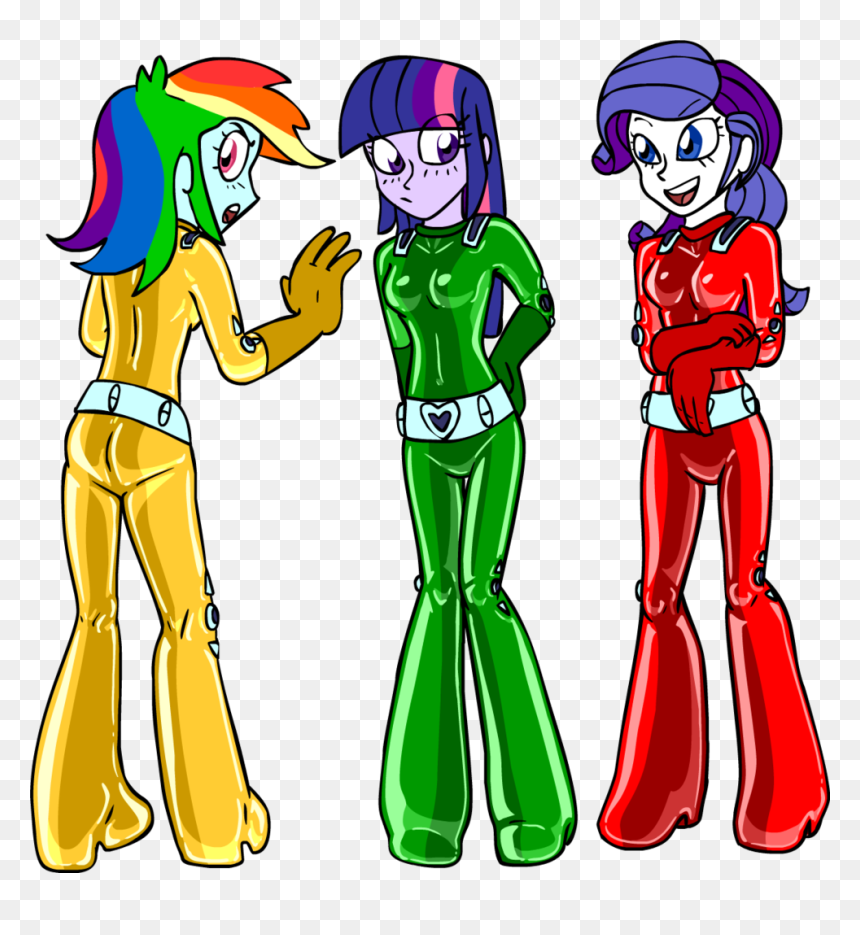 Shennanigma, Bodysuit, Catsuit, Clothes, Cosplay, Costume, - Totally Spies My Little Pony, HD Png Download - totally spies png
