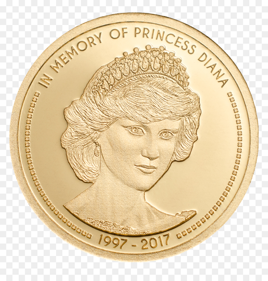 Cook Islands - 2017 - 5 Dollars - In Memory Of Princess - Cook Islands Coins 2019, HD Png Download - princess diana png