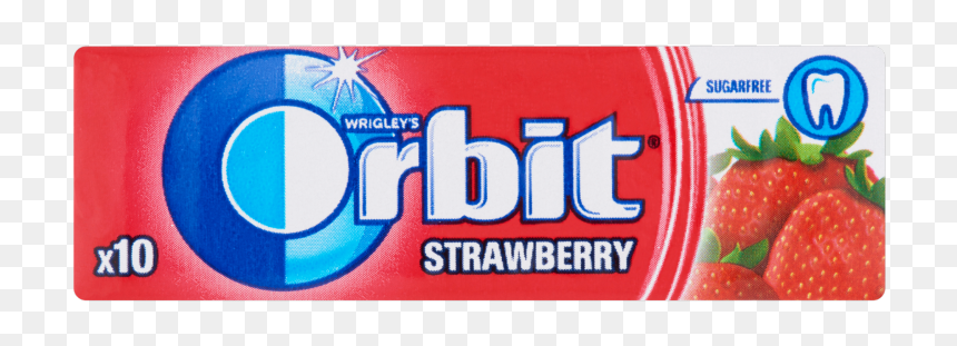 Orbit Strawberry Mint Gum, HD Png Download - chewing gum png