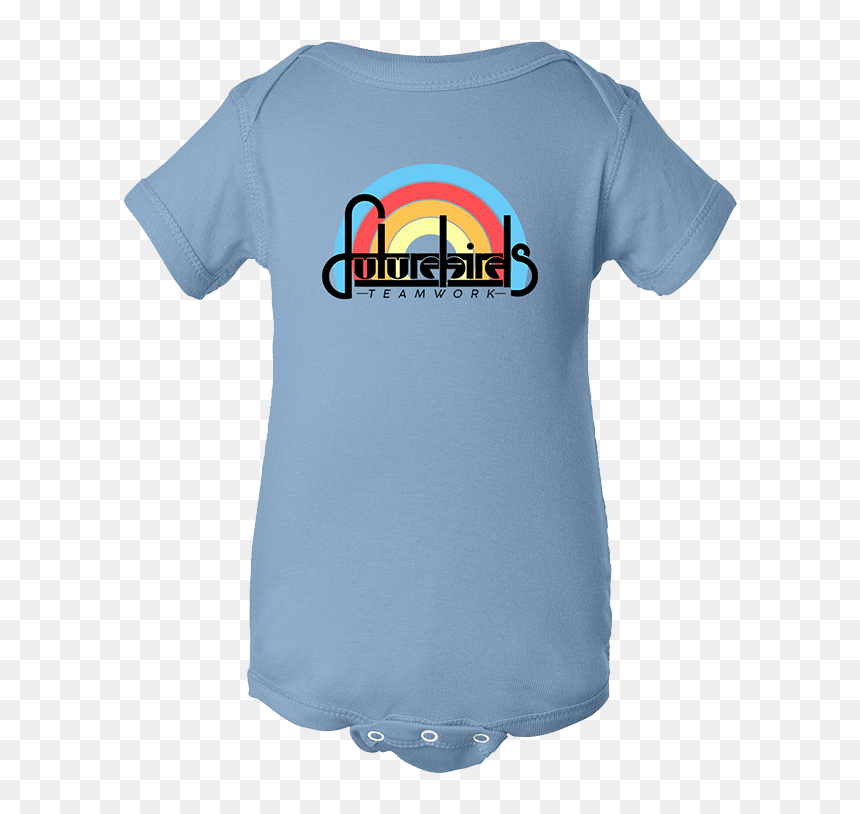 Rainbow Baby Onesie - Infant Bodysuit, HD Png Download - baby hippo png