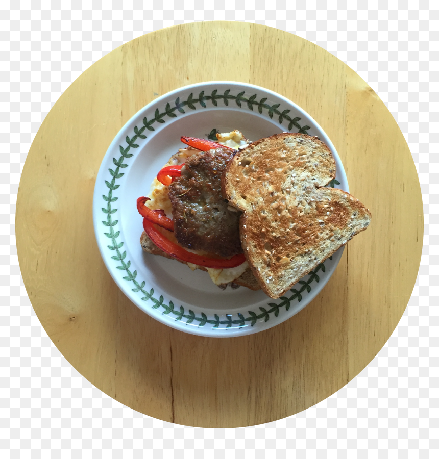 Breakfast Sausage Sandwich, HD Png Download - breakfast sausage png