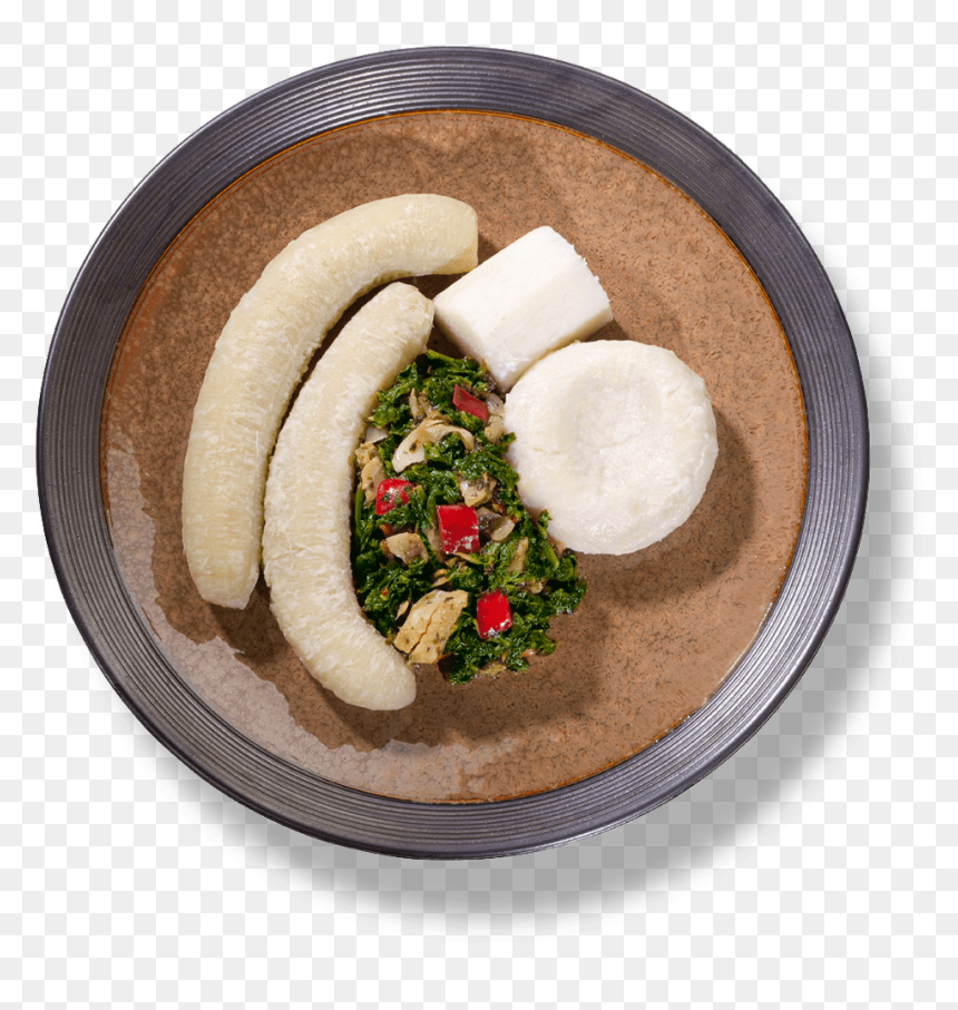 Callaloo & Saltfish - Dish, HD Png Download - breakfast sausage png