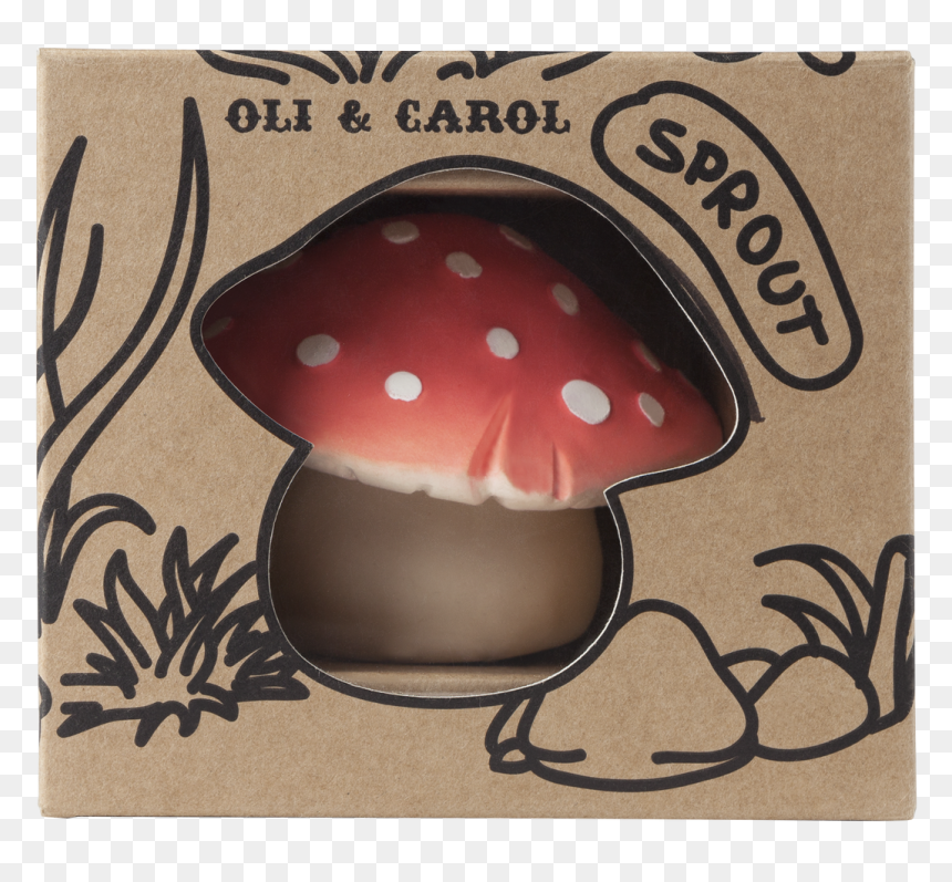 Oli & Carol Sprout The Mushroom, HD Png Download - red mushroom png
