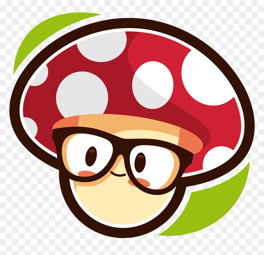 Logo, HD Png Download - red mushroom png