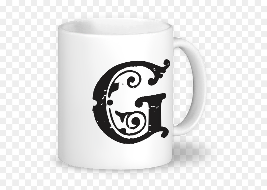 Caneca Monograma G - Coffee Cup, HD Png Download - monograma png