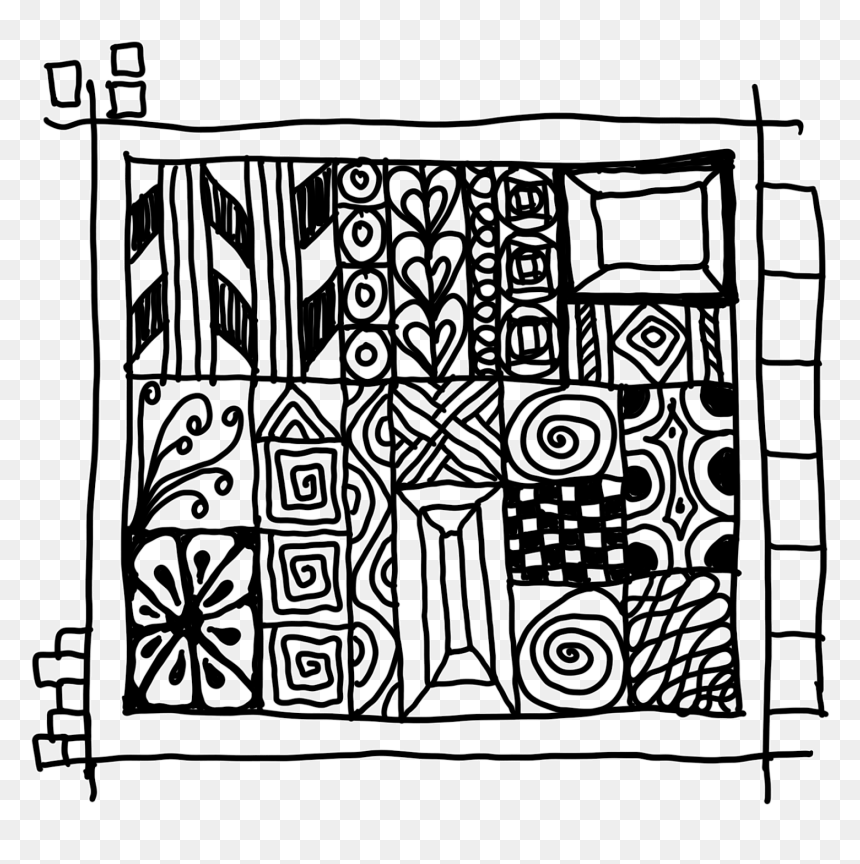 Line Art, HD Png Download - gray square png