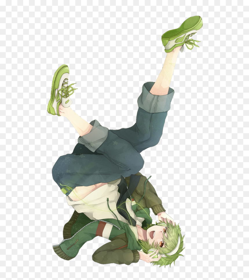 Upside Down - Cartoon, HD Png Download - cute anime boy png