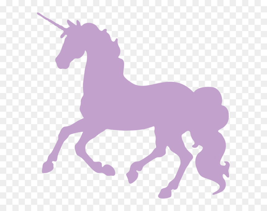 Unicorn Silhouette Head - Unicorn Png, Transparent Png - horse head silhouette png